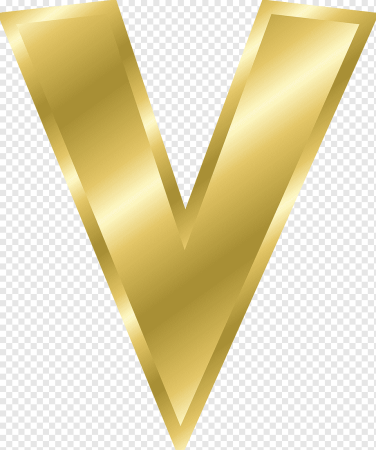 Красивая буква v