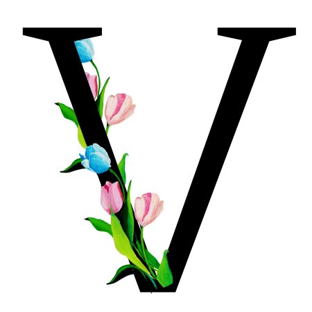 Стилизованная буква v