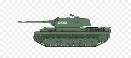 Танк 2д вид сбоку