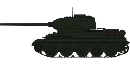 Танк т-34 силуэт