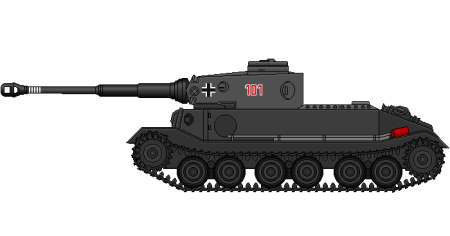 Тигр танк 2д