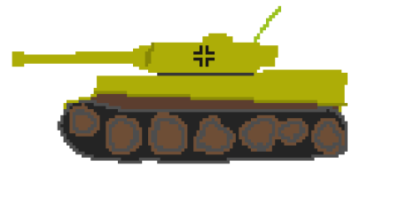 Пиксельный танк 2д