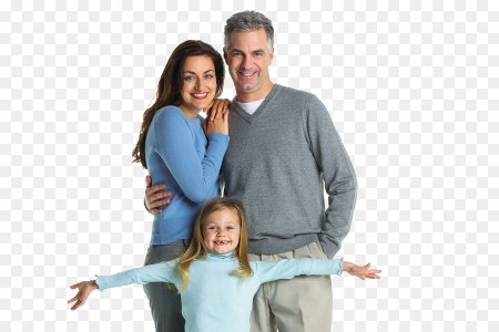 Картинки счастливая семья без фона (41 фото)