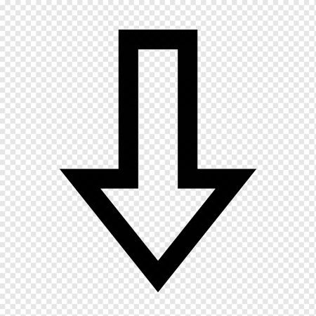 Знак вниз