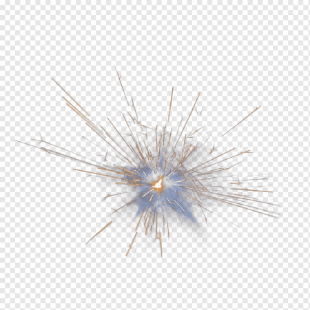 Бенгальские огни на белом фоне