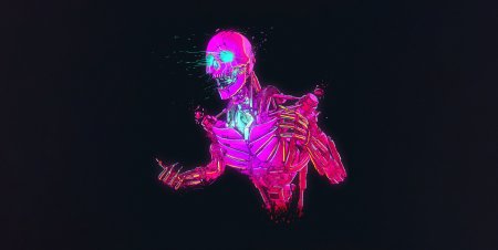 Cyberpunk 2077 скелет