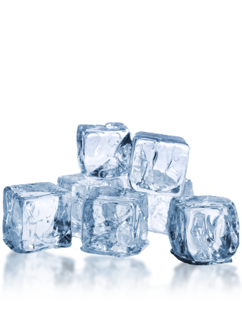 Кусочки льда