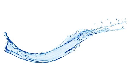 Струя воды закрученная