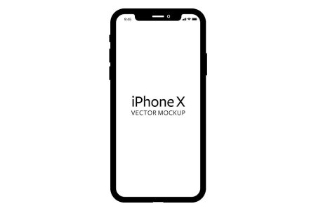 Рамка iphone x вектор