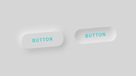 Кнопка неоморфизм CSS