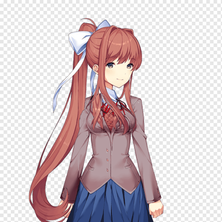 Моника DDLC спрайт