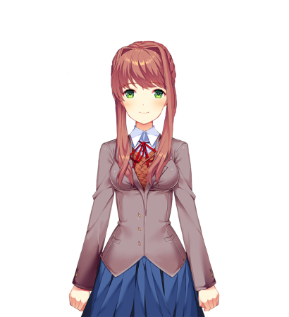 Моника DDLC спрайт