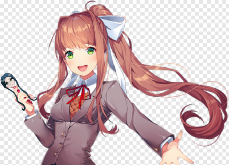 Спрайты Моники Doki Doki