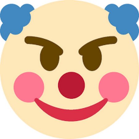 Клоун эмодзи Дискорд