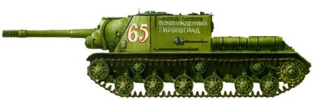 ИСУ-152 зверобой сбоку