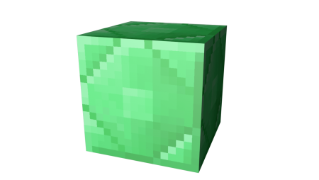 Minecraft изумрудный блок