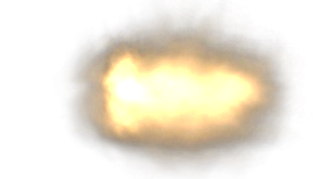 Пламя от выстрела