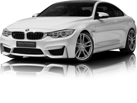 BMW m4 на белом фоне