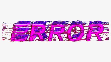 Error для фотошопа без фона