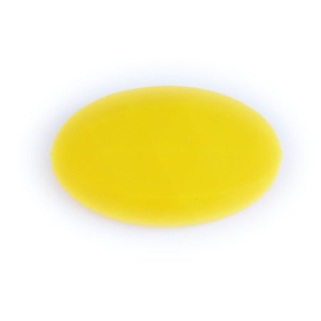 Овальный желтый овальный