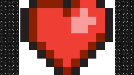 Пиксельное сердечко
