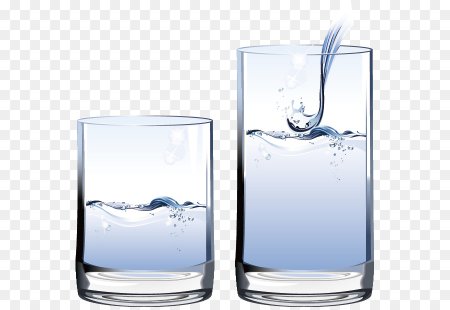 Стакан воды вектор