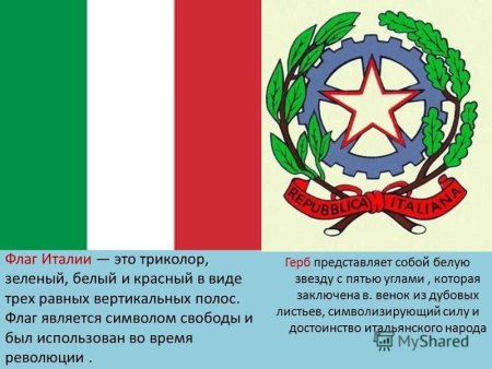 Герб Италии в 19 веке
