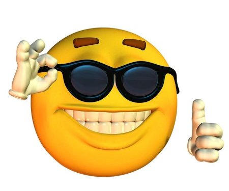 Смайл в солнечных очках