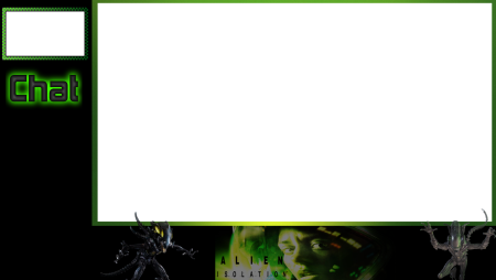 Зеленая рамка для стрима