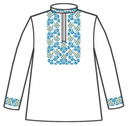 Рисования для детей рубаха мужская