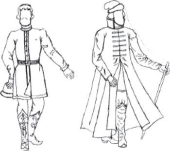 Кафтан для рисования