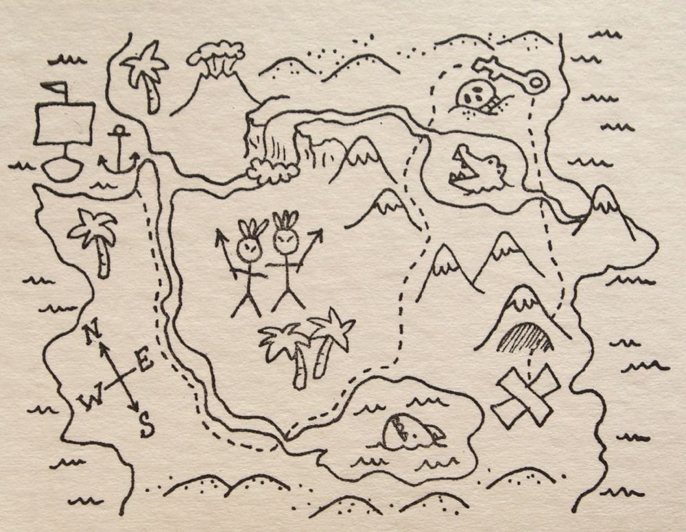 Карта для раскрашивания. Карта сокровищ индейцев для детей. Карта сокровищ для детей. Пиратская карта. Карта пиратов для детей.