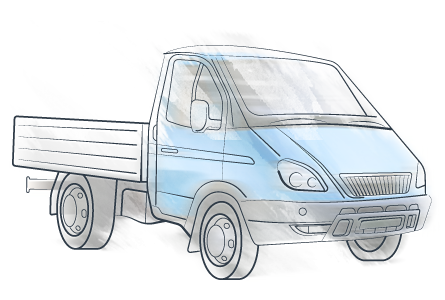 Раскраска Газель