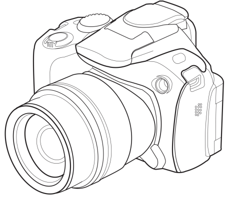 Фотоаппарат Никон скетч