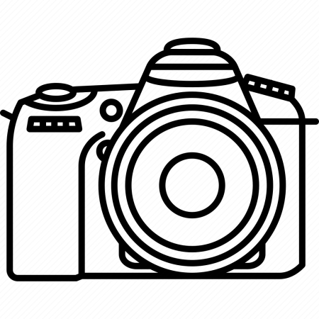 Фотоаппарат раскраска