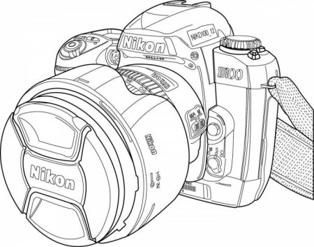 Фотоаппарат Nikon d80 Sketch