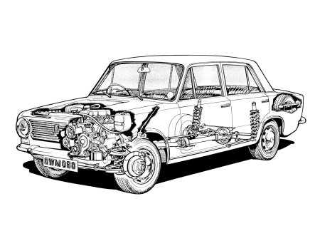 Фиат 124 передний привод