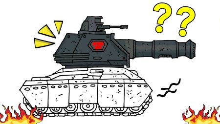 Танка монстр рисунок