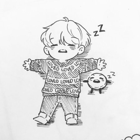BTS раскраска Юнги