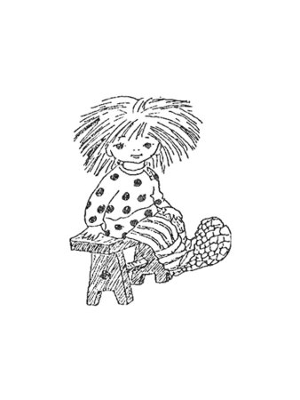 Расскраска домовёнок Кузя