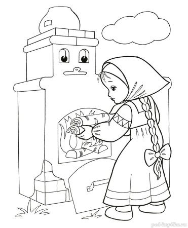 Гуси лебеди раскраска для детей