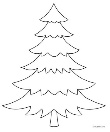 Елка раскраска