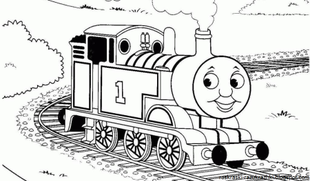 Раскраска поезд