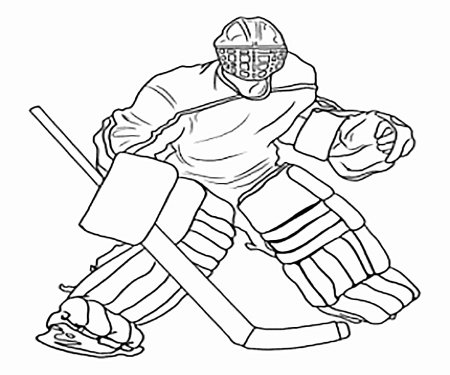 Картинки раскраски хоккей (54 фото)