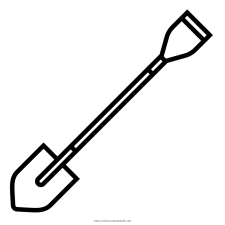 Лопатка раскраска