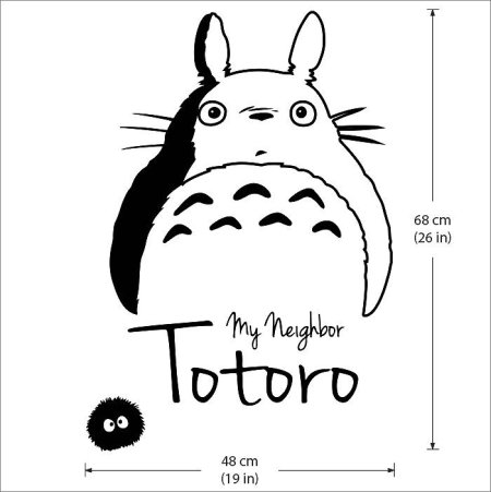 Тоторо выкройка