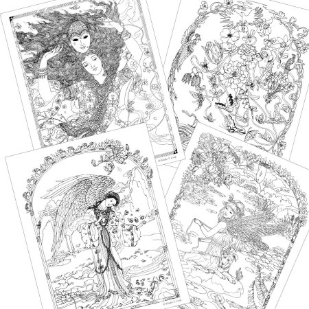 Magic Art раскраски