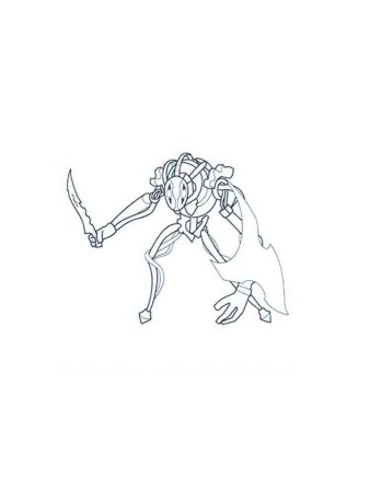 Раскраски герои Энвелла Кира