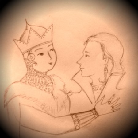 Рисунок Марья Моревна лёгкий