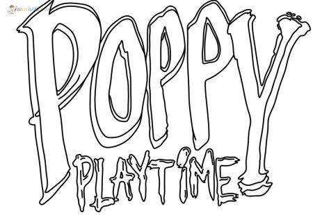 Poppy Playtime раскраска